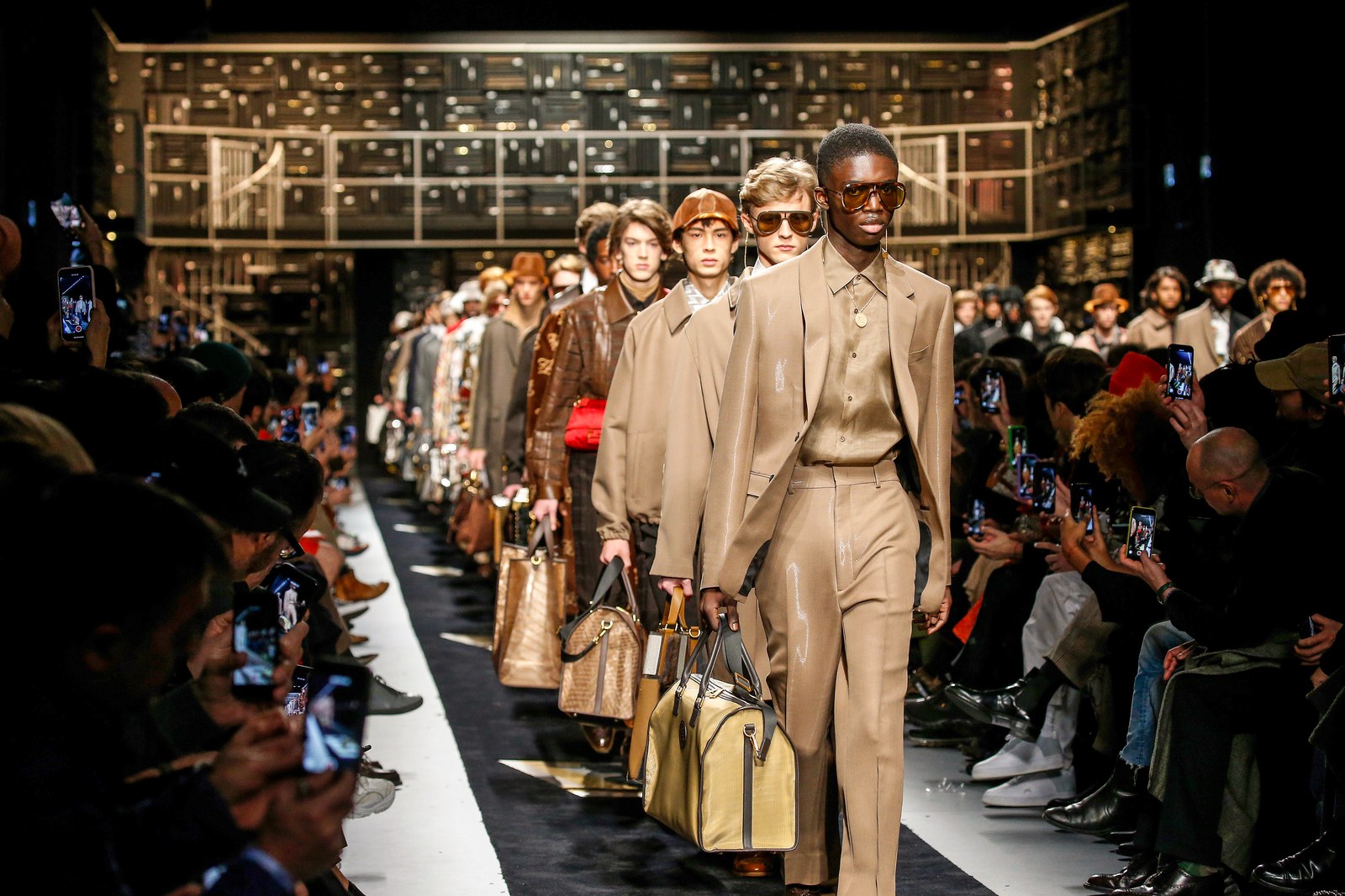 Fendi Is Keeping the Spirit of Karl Lagerfeld Alive One Suit At a Time