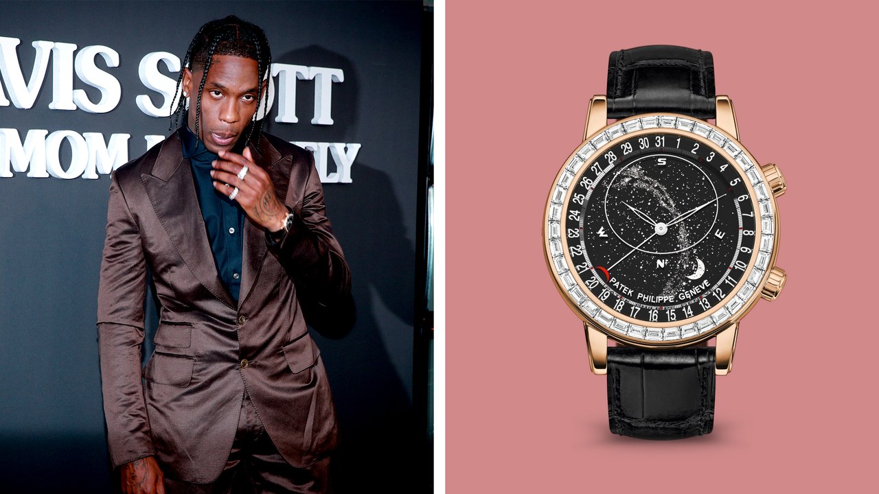 Travis Scott Wears a 400 000 Patek Philippe GQ Middle East