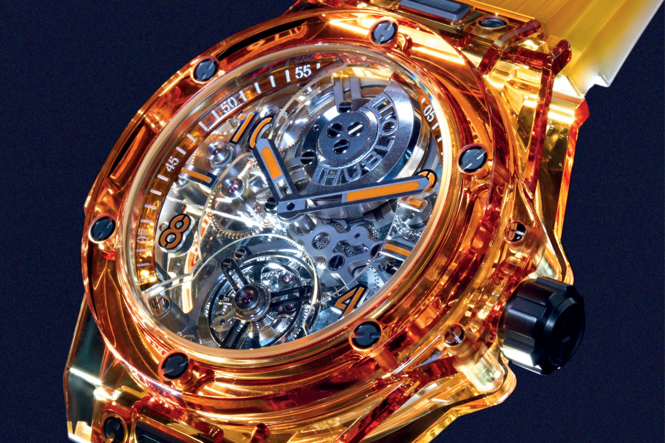 Hublot debuts Takashi Murakami collaboration plus world's first orange  sapphire watch - CNA Luxury