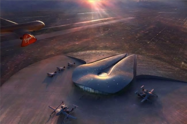 Take A Tour Of Virgin Galactic S First Ever Spaceport GQ Middle East