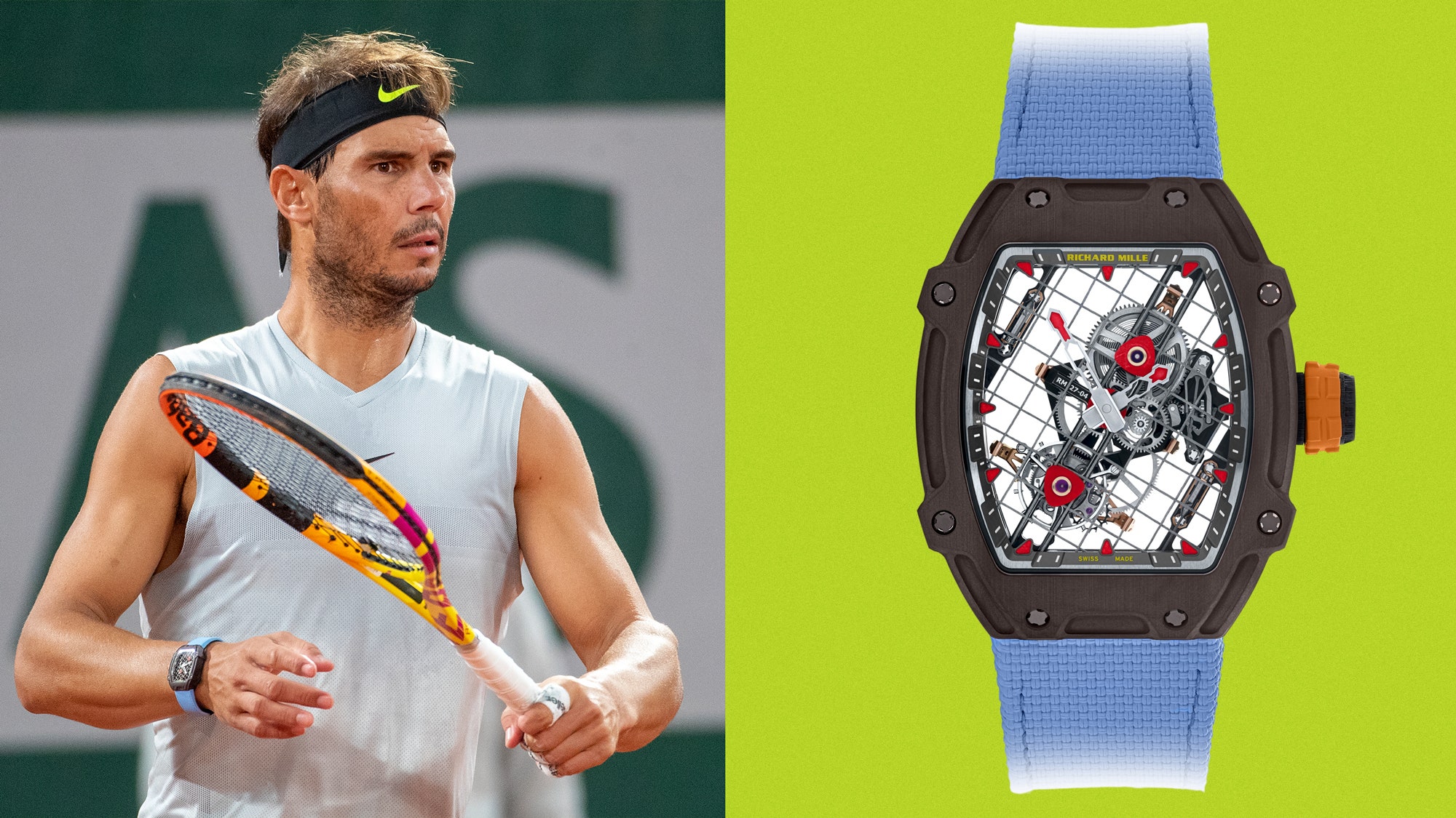 Rafael Nadal Wore His Brand New Million Dollar Watch at the French