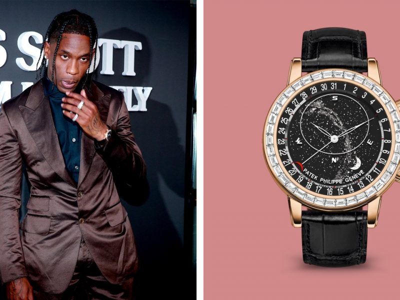 Travis Scott Brings the Rainbow with This Riot of a Royal Oak