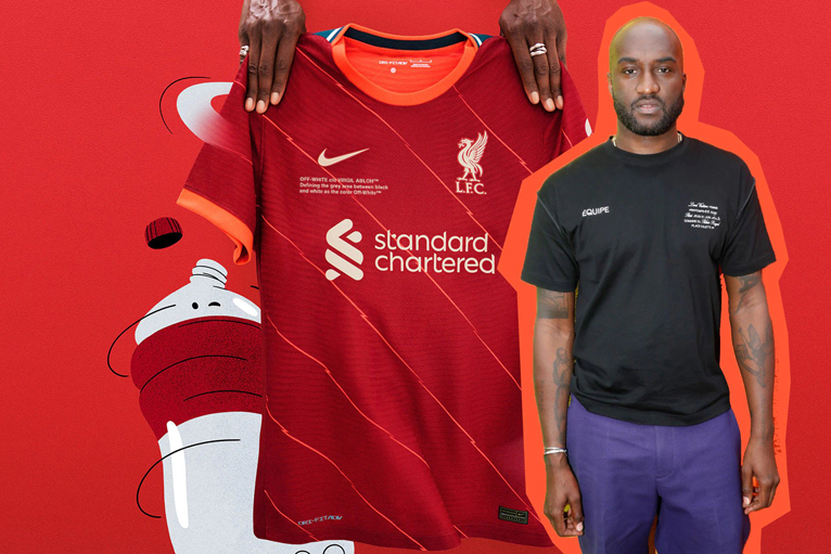 Virgil Abloh Offers First Look at Nike x Off White Football Jersey in  London - SoccerBible