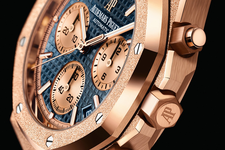 Audemars Piguet Gives Its Royal Oak Chronograph a Frosted Upgrade