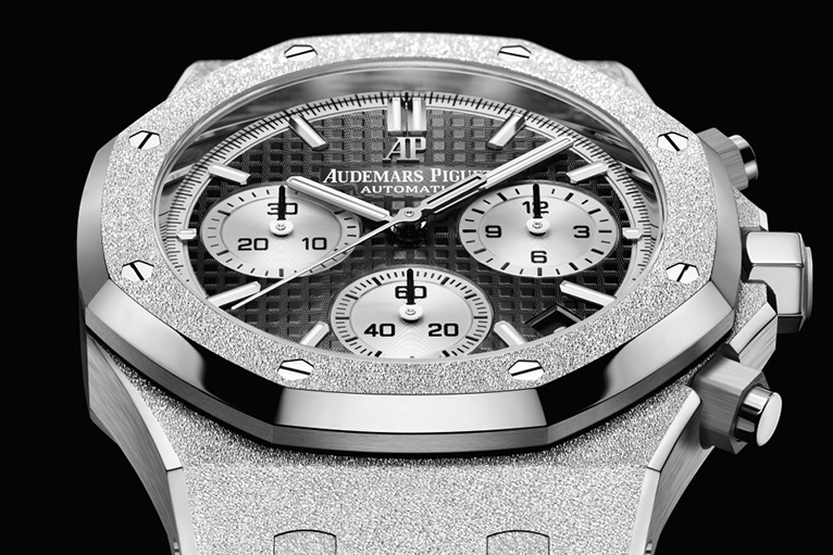 Audemars Piguet Gives Its Royal Oak Chronograph a Frosted Upgrade