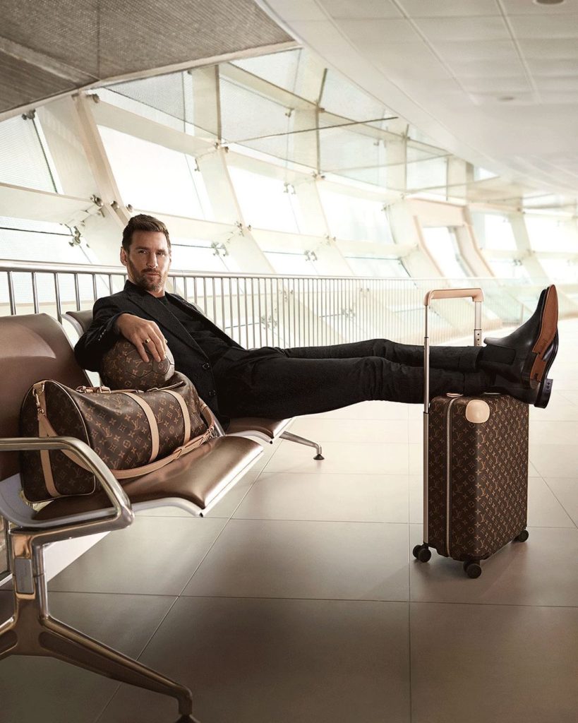 Messi Reunites With Louis Vuitton for SS23 Travel Campaign