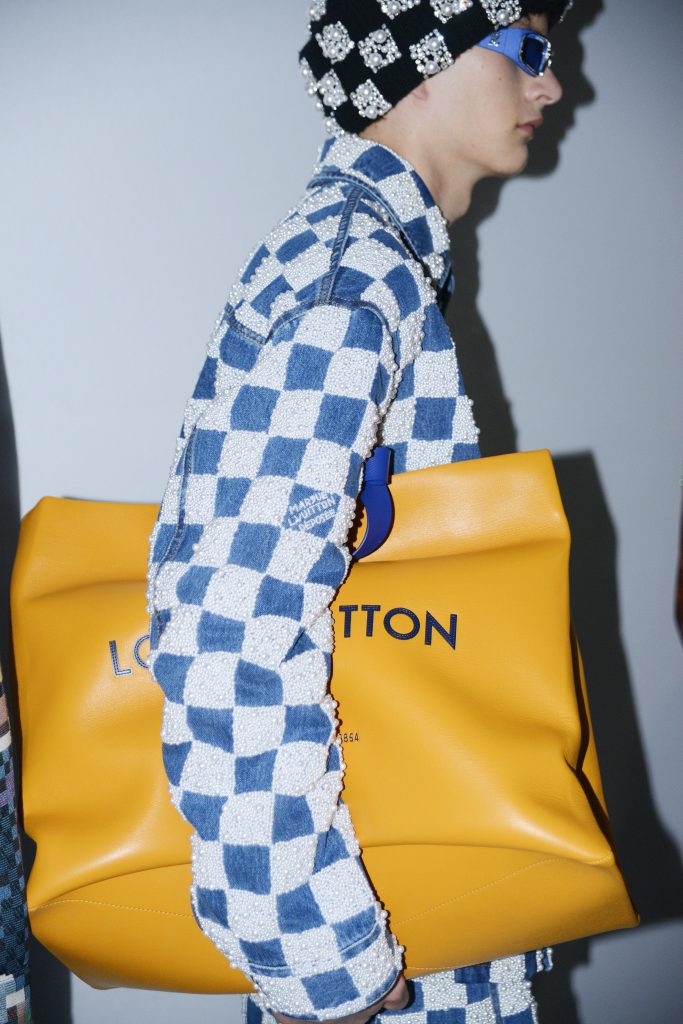 Watch Pharrell Shows Off His Louis Vuitton SS24 Collection