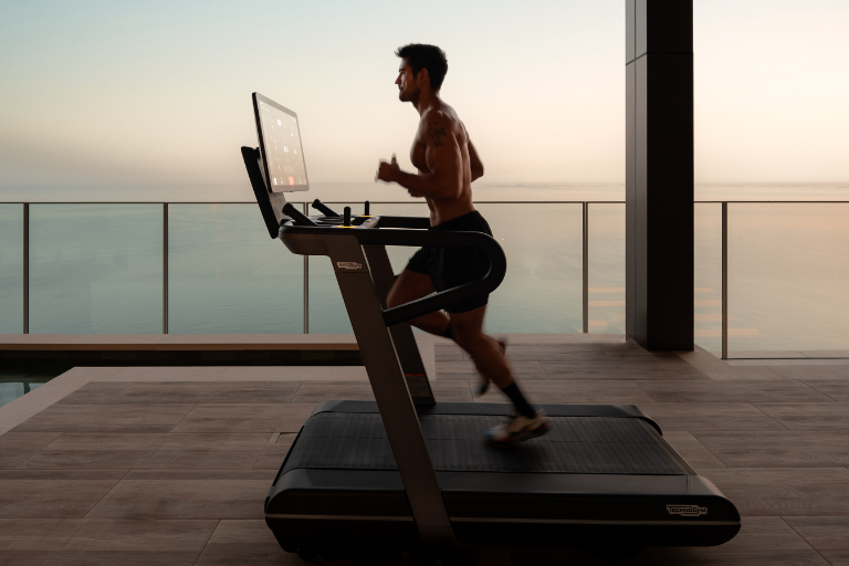 Dior x Technogym: Branded Treadmill, Workout Bench & Fitness Ball