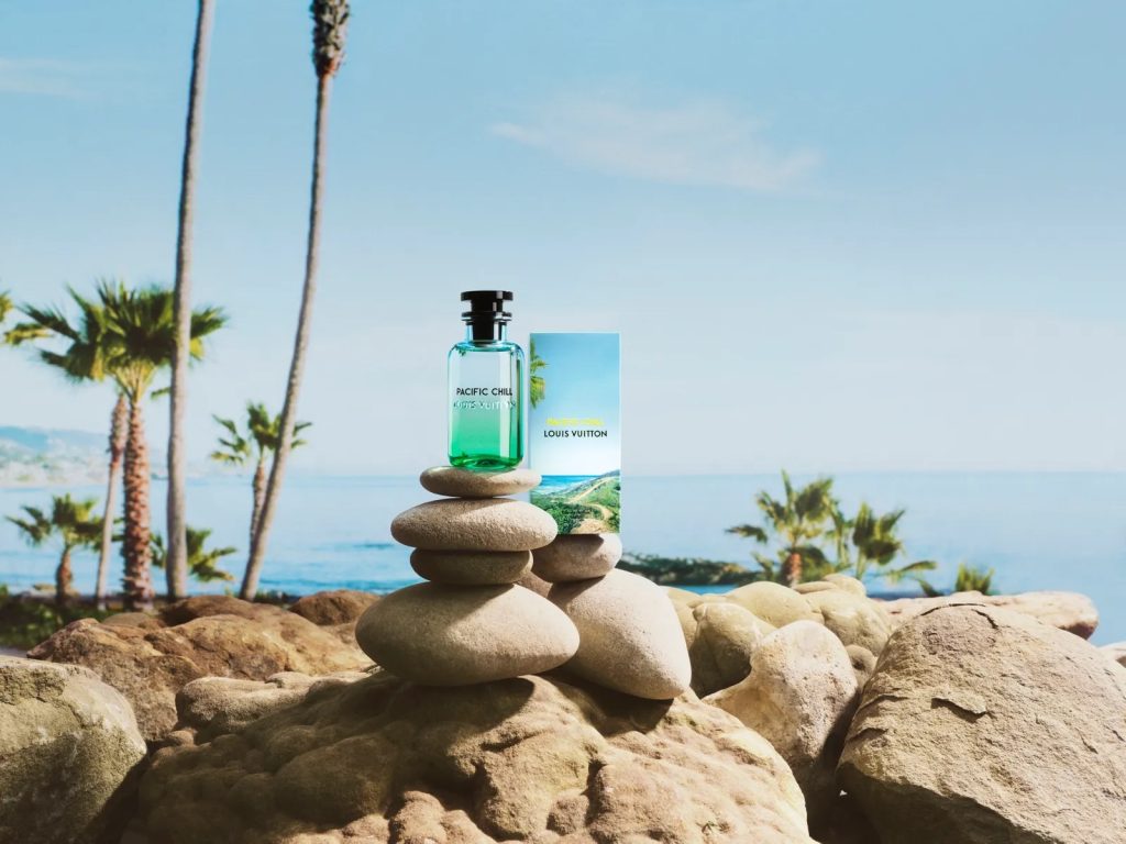 Louis Vuitton brings the ocean to you with the On the Beach perfume