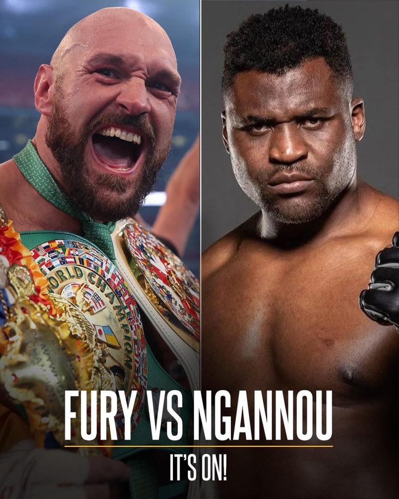 Francis Ngannou Vs Tyson Fury Fight In Riyadh: Cristiano Ronaldo, Kanye ...