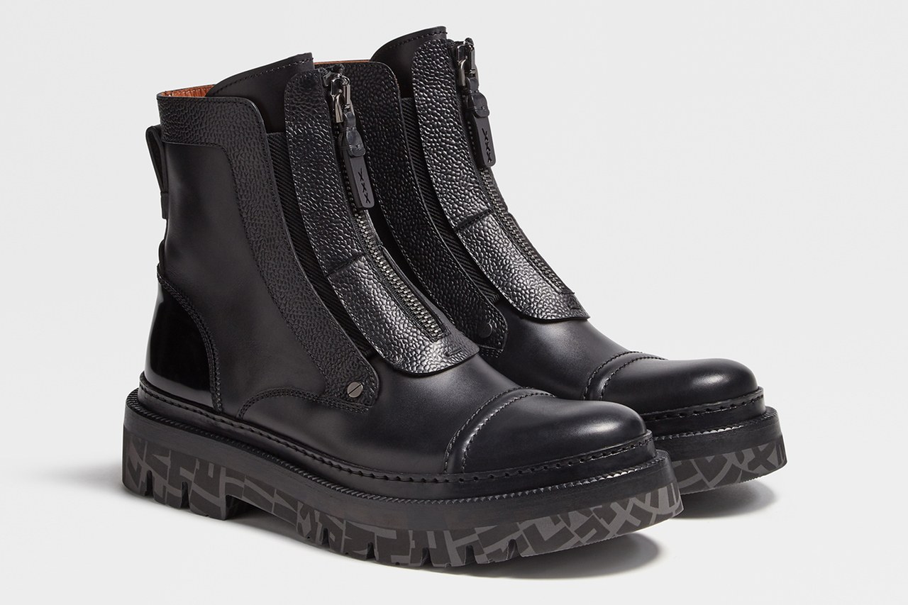 gq black boots