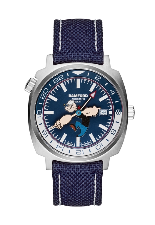 Watch Customiser George Bamford Launches Quirky Popeye GMT In A Spinach ...
