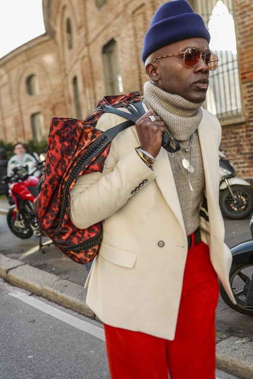 In Pictures: Street Style From Day 3 of Milan Fashion Week - GQ Middle East