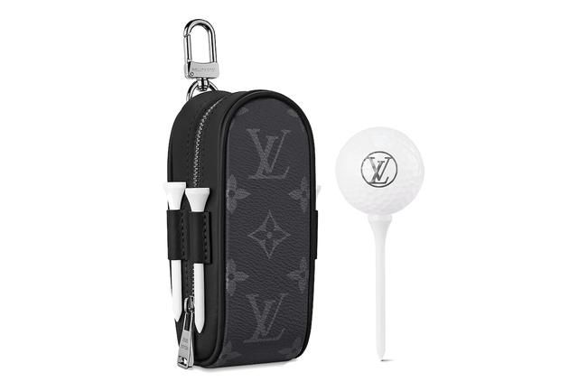 Sold at Auction: Louis Vuitton, LOUIS VUITTON. ANDREWS GOLF KIT. INCLUDES  THREE GOLF BALLS, FOUR TEES AND THE ECLIPSE MONOGRAM KIT.