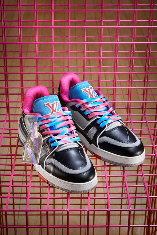 Virgil Abloh's First Louis Vuitton Sneaker, the LV Trainer, Is Back – Robb  Report