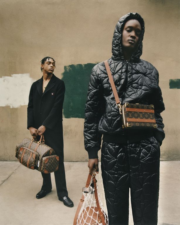 The new Louis Vuitton travel collection worn by NBA stars